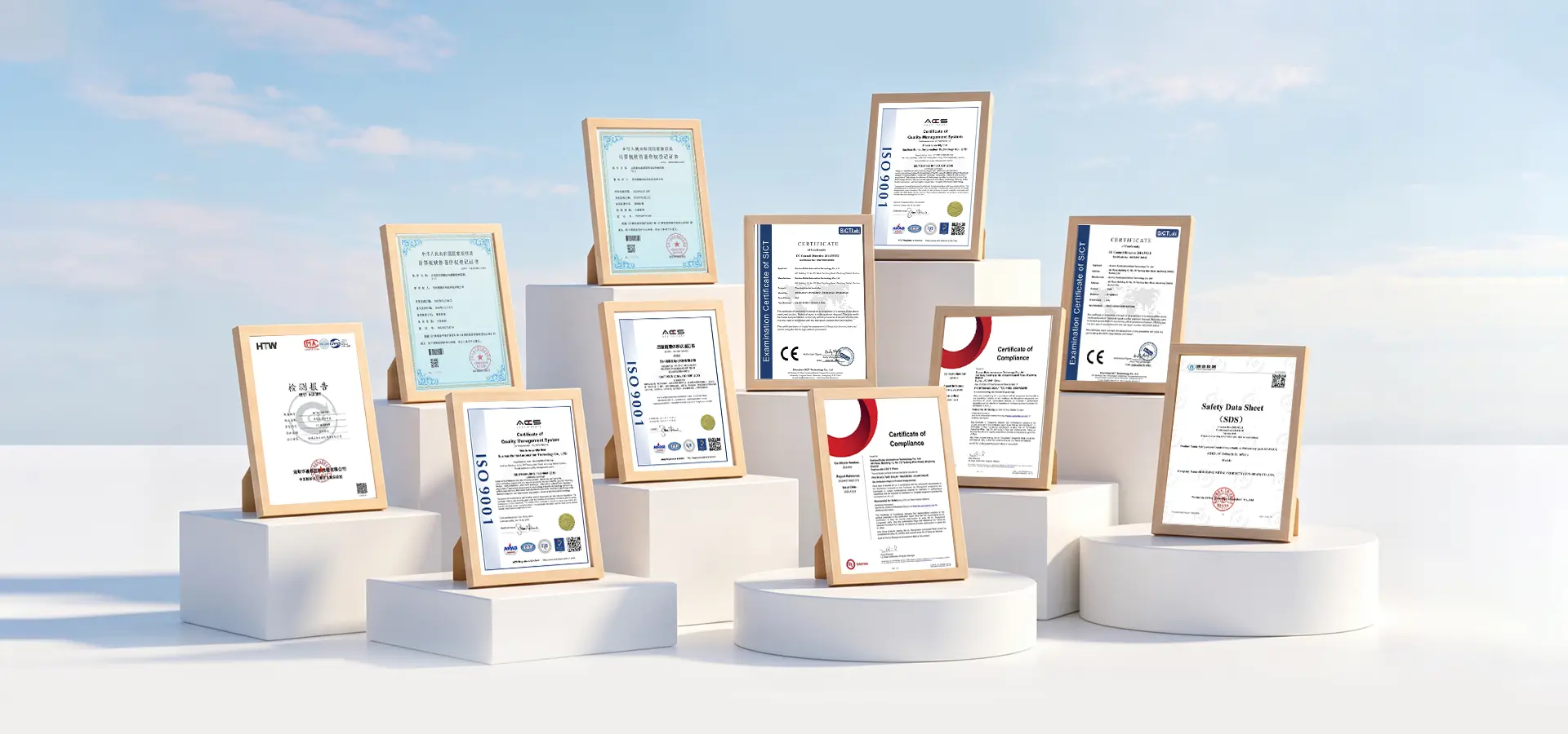 ISO 9001- und CE-zertifizierter Hersteller in China