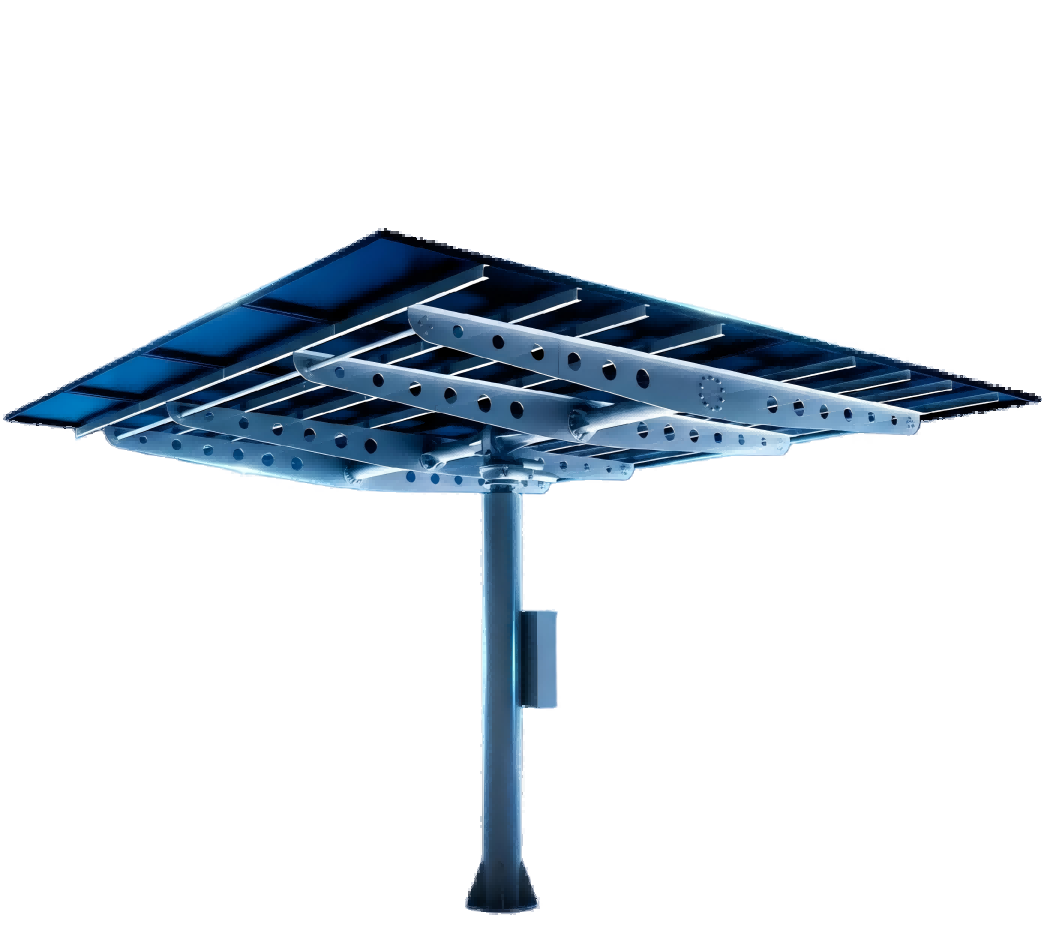 Zweiachsiges Solar-Tracking-System